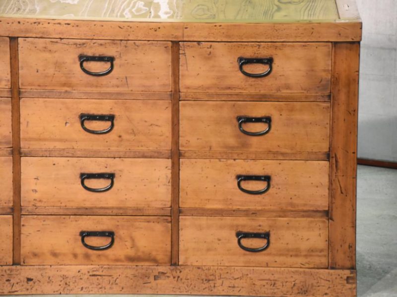 Antique Japanese Chest of Drawers Sideboard - Image 13