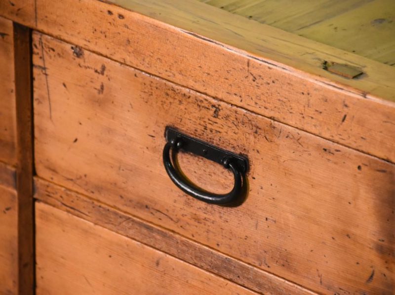 Antique Japanese Chest of Drawers Sideboard - Image 11