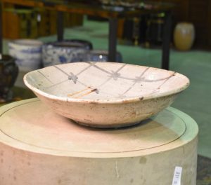 Japanese Shino Pottery Plate
