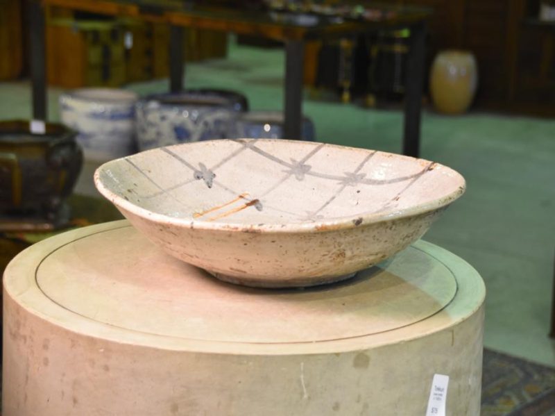 Japanese Shino Pottery Plate