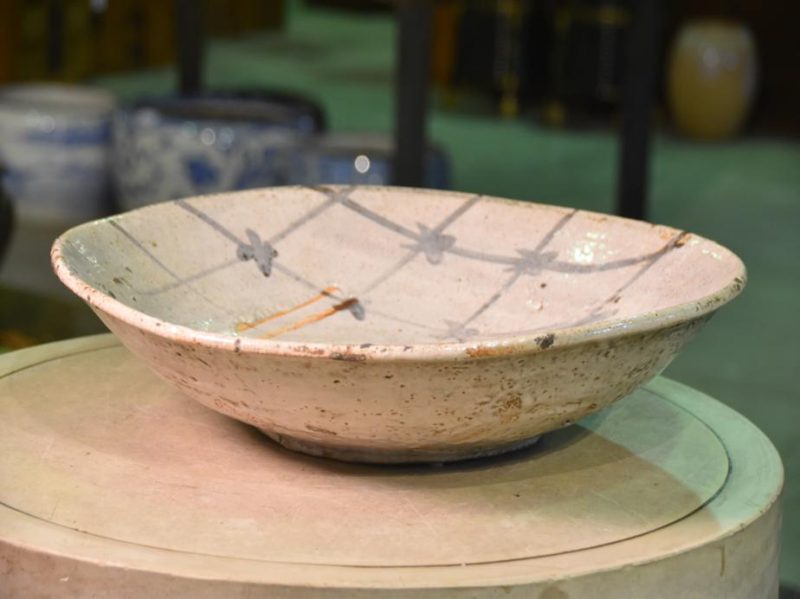 Japanese Shino Pottery Plate - Image 2
