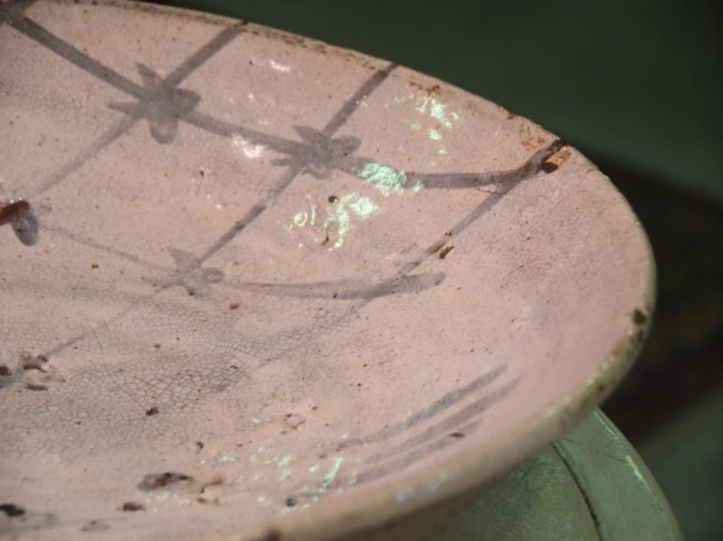 Japanese Shino Pottery Plate - Image 10