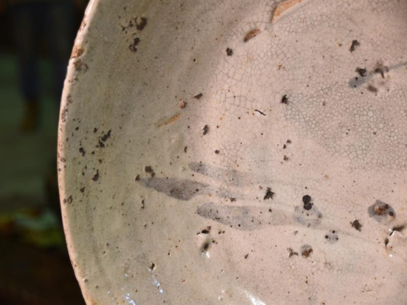 Japanese Shino Pottery Plate - Image 8