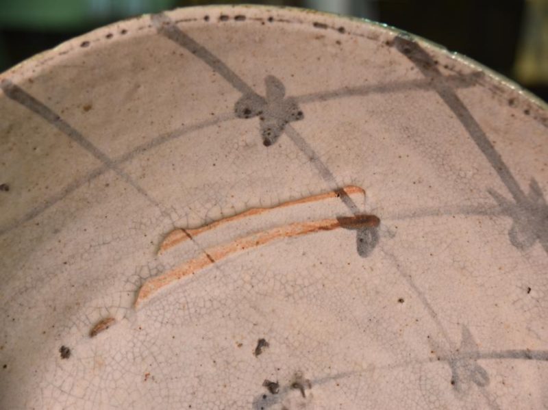 Japanese Shino Pottery Plate - Image 7