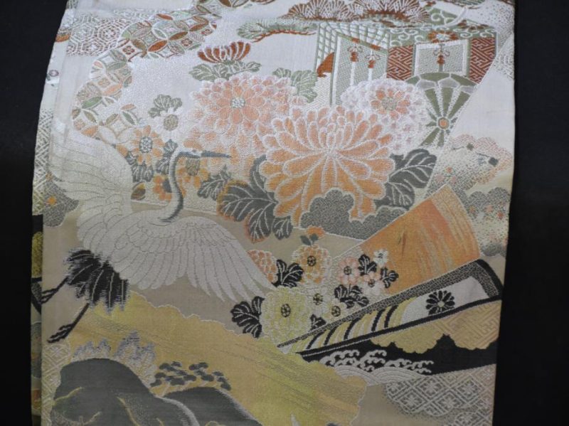 Vintage Nishijin Brocade Obi - Image 2