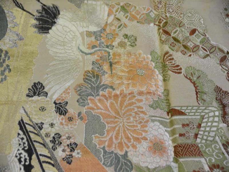 Vintage Nishijin Brocade Obi - Image 8