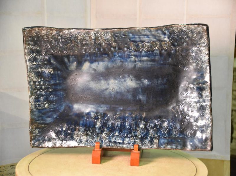 Large Japanese Ceramic Platter - Image 2
