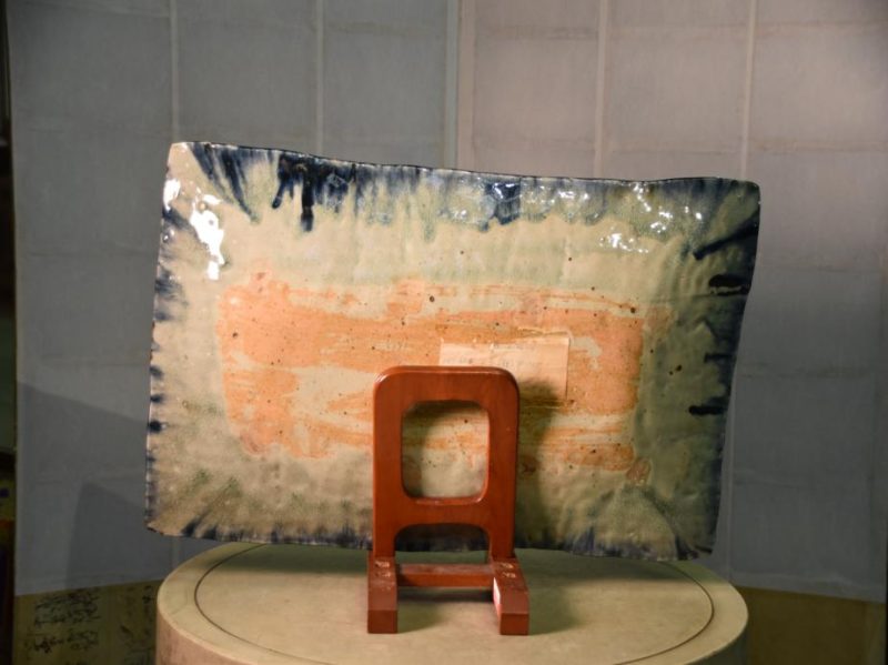 Large Japanese Ceramic Platter - Image 9