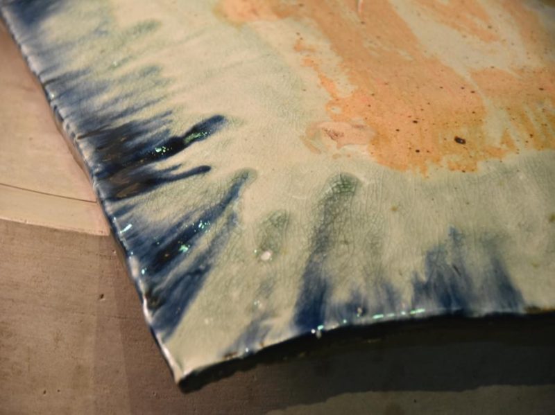 Large Japanese Ceramic Platter - Image 8