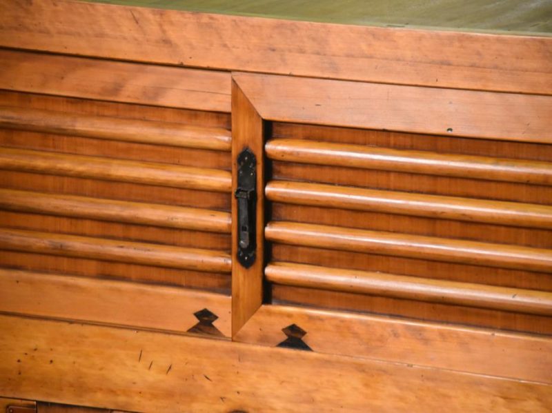 Antique Kyoto Sideboard with 3 Drawers and Sliders - Image 15