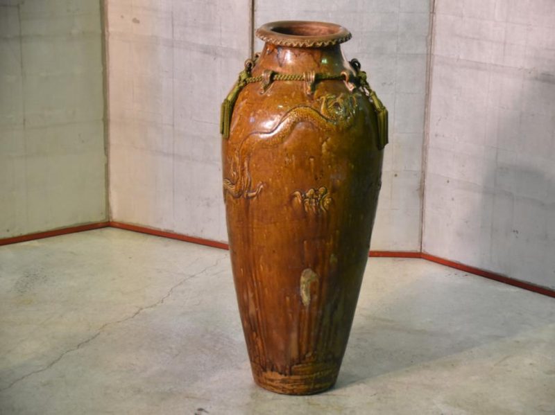 Chinese Vintage Floor Vase - Image 5