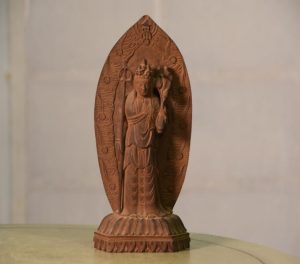 Japanese Wooden Kannon the Goddess of Mercy