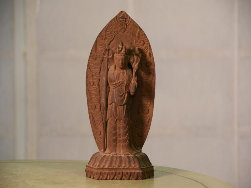 Japanese Wooden Kannon the Goddess of Mercy