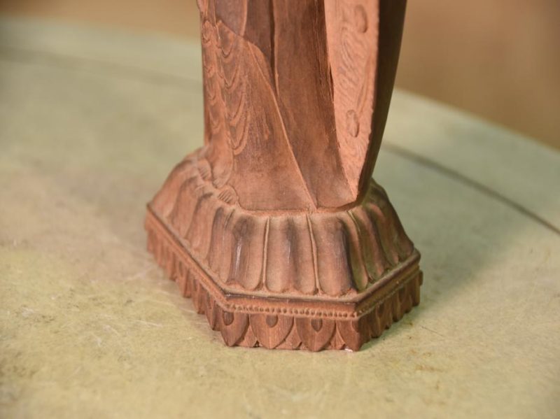 Japanese Wooden Kannon the Goddess of Mercy - Image 8