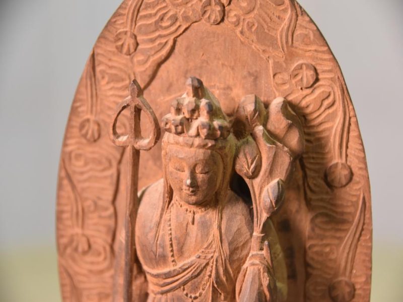 Japanese Wooden Kannon the Goddess of Mercy - Image 4