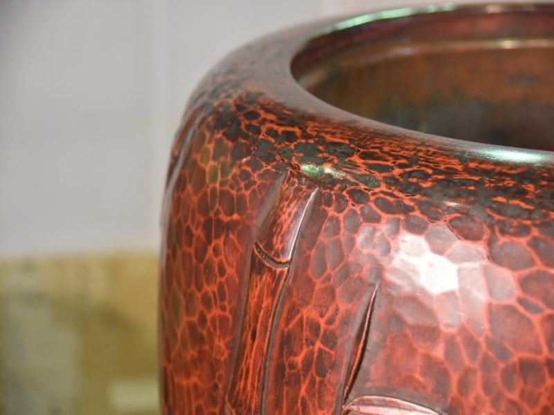 Japanese Kamakura Bori Lacquered Hibachi - Image 12