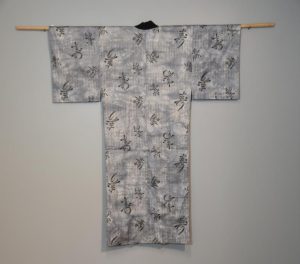 Japanese Men's Kimono in Fifty Shades of Grey
