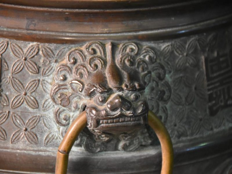 Japanese Bronze Hibachi Jardiniere - Image 10
