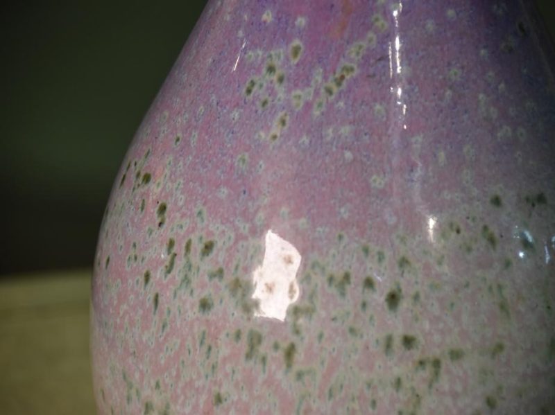 Japanese Flambe Glaze Vase by Matsuyama Gaei - Image 12
