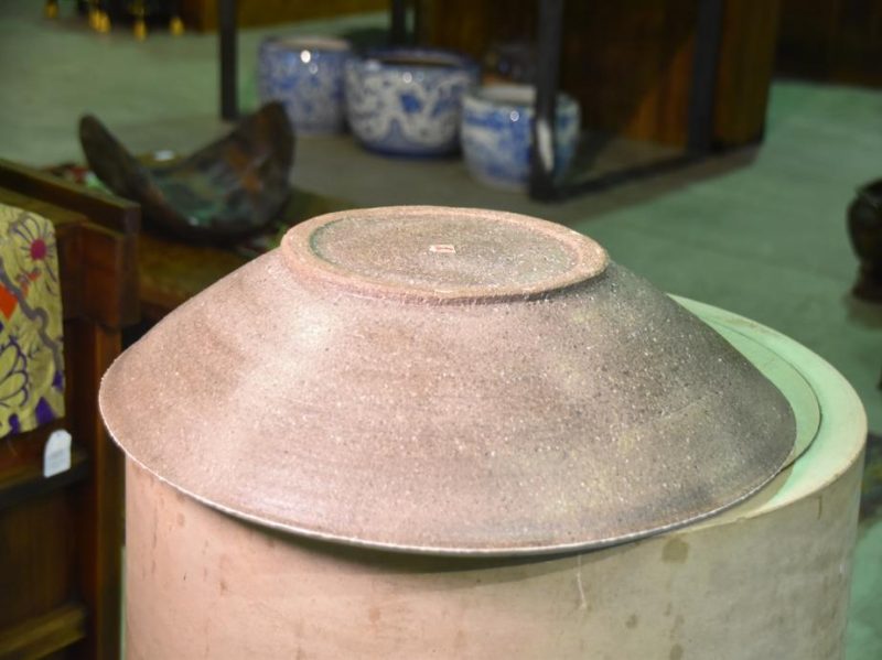 Large Japanese Studio Pottery Plate - Image 8
