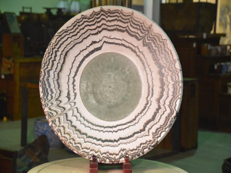 Large Japanese Studio Pottery Plate