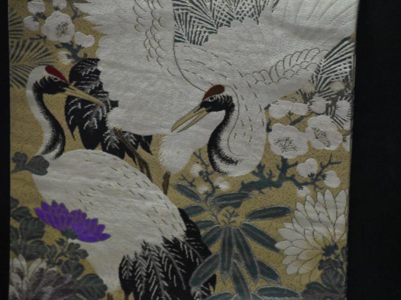 Vintage Japanese Brocade Obi Sash - Image 2
