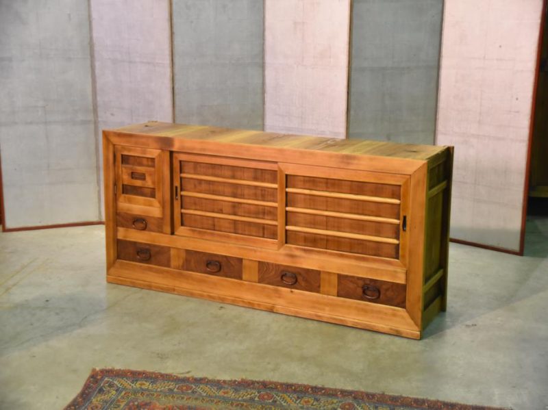 Japanese Antique Low Sideboard