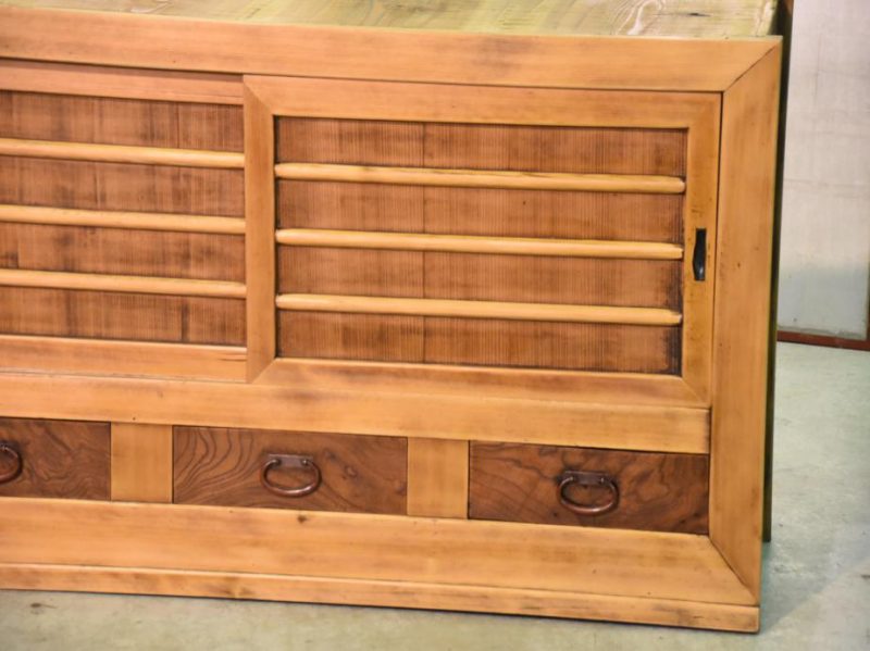 Japanese Antique Low Sideboard - Image 14