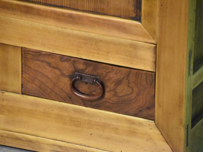 Japanese Antique Low Sideboard - Image 11