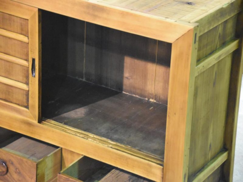 Japanese Antique Low Sideboard - Image 5