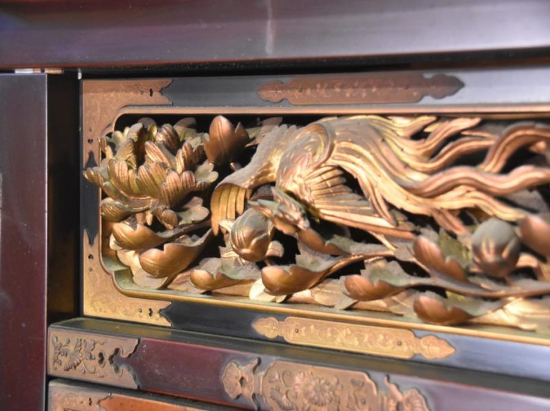 Butsudan Japanese Antique Shrine - Image 22