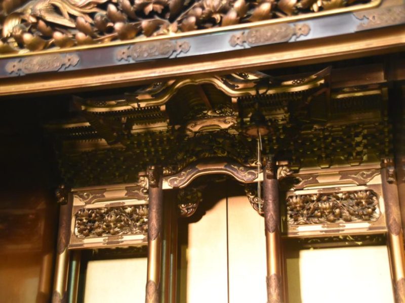Butsudan Japanese Antique Shrine - Image 11