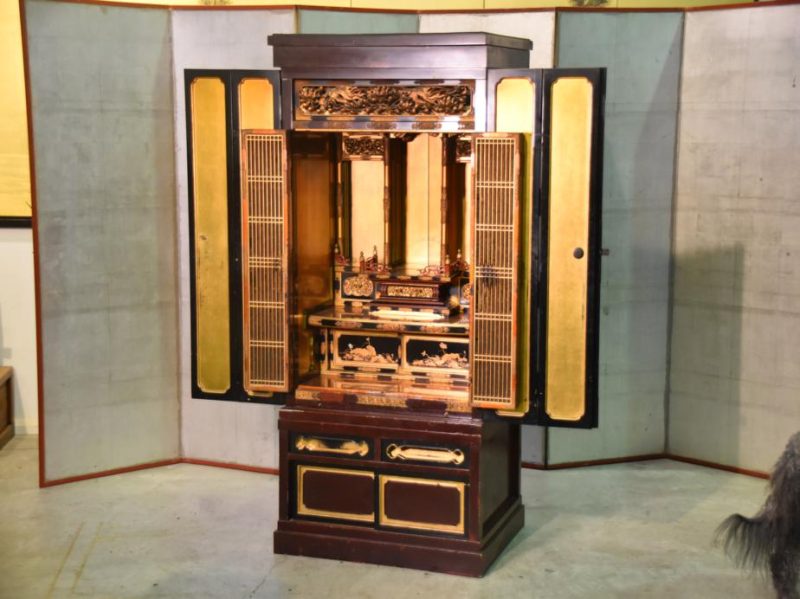 Butsudan Japanese Antique Shrine