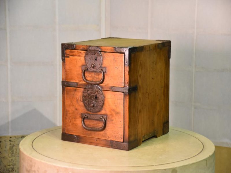 Small Antique Japanese Drawer Chest - Image 8