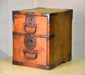Small Antique Japanese Drawer Chest