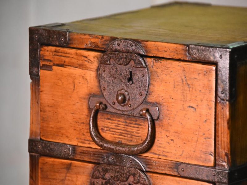 Small Antique Japanese Drawer Chest - Image 7