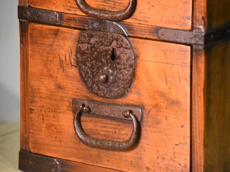 Small Antique Japanese Drawer Chest - Image 6