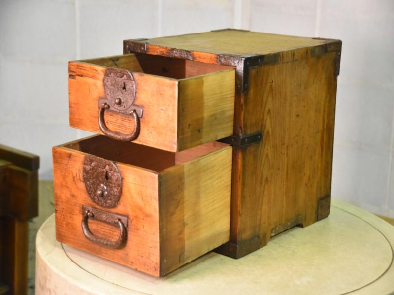 Small Antique Japanese Drawer Chest - Image 5