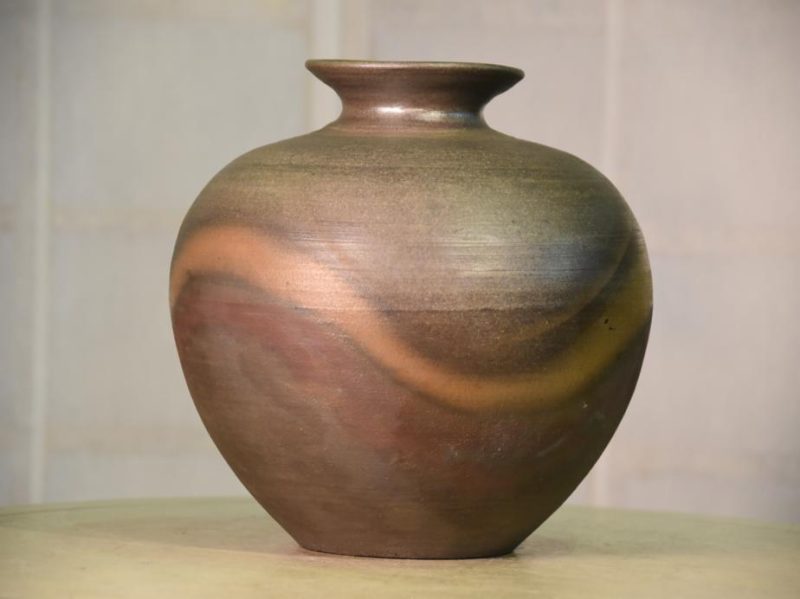 Japanese Bizen Pottery Vase - Image 8