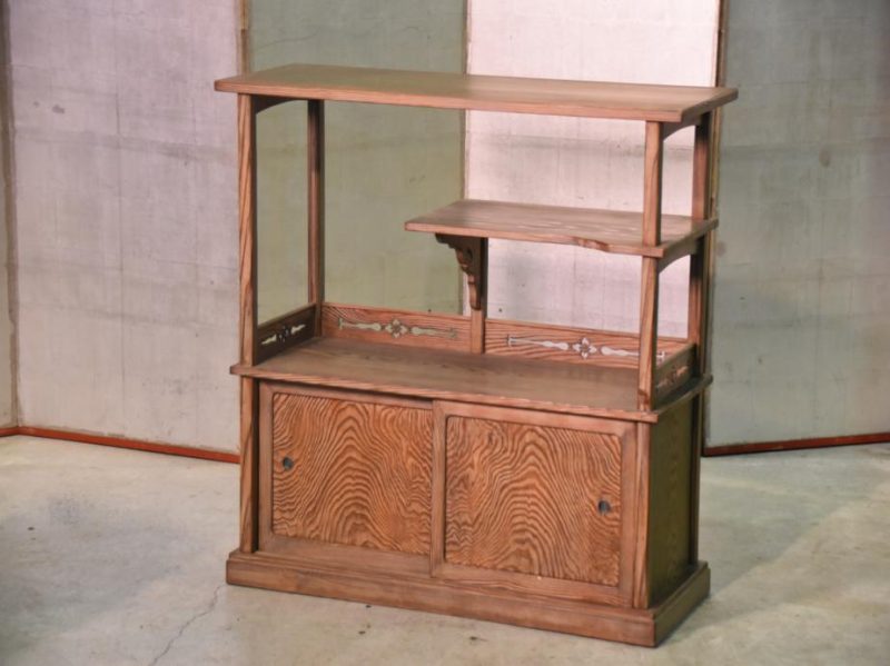 Japanese Mountain Cedar Display Shelves Kazari Dana - Image 2