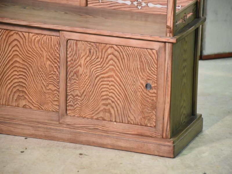 Japanese Mountain Cedar Display Shelves Kazari Dana - Image 10