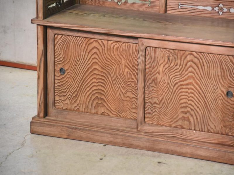 Japanese Mountain Cedar Display Shelves Kazari Dana - Image 9