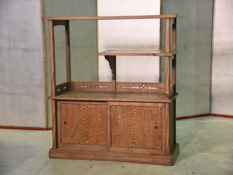 Japanese Mountain Cedar Display Shelves Kazari Dana - Image 8