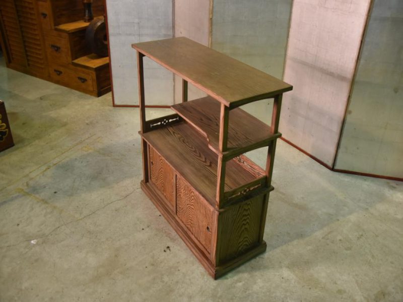 Japanese Mountain Cedar Display Shelves Kazari Dana - Image 7
