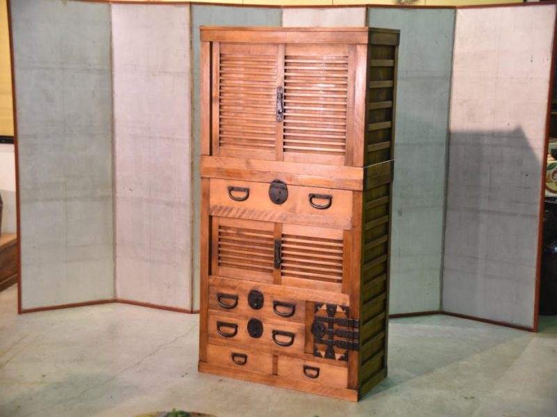 Japanese Antique Choba Dansu Merchant Chest - Image 15