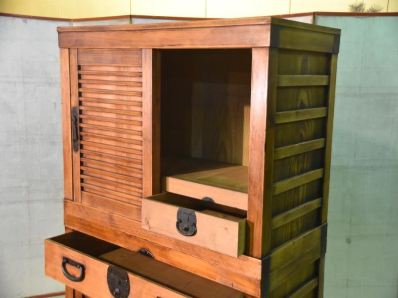 Japanese Antique Choba Dansu Merchant Chest - Image 7