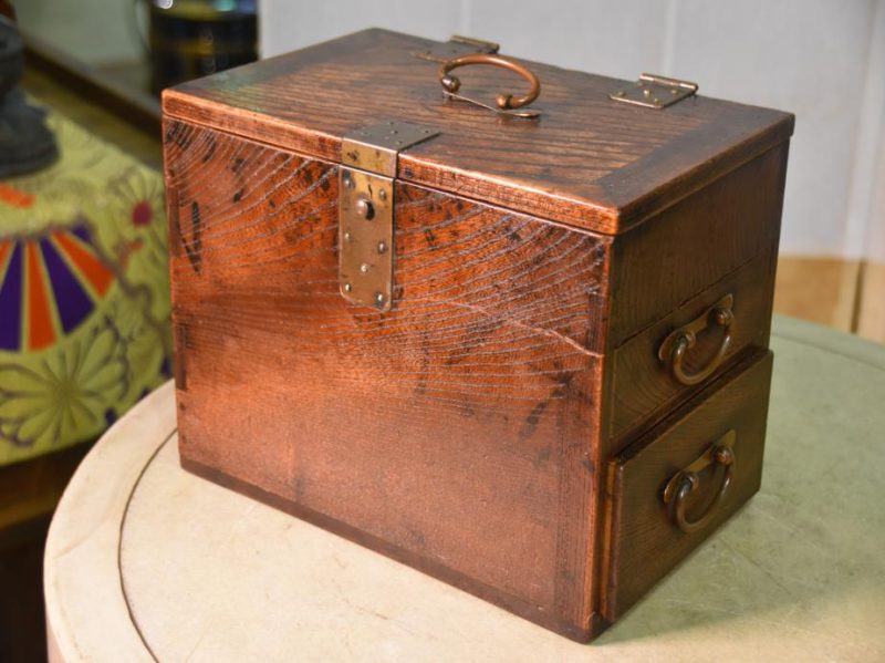 Meiji Period Suzuri Bako Writing Box - Image 8