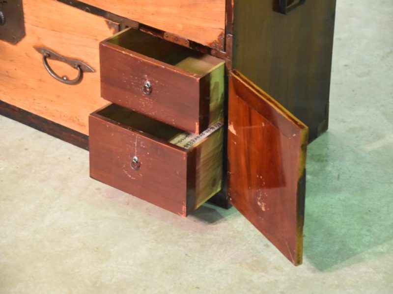 Japanese Antique Nihonmatsu Clothing Chest - Image 8
