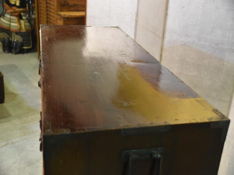 Japanese Antique Nihonmatsu Clothing Chest - Image 7