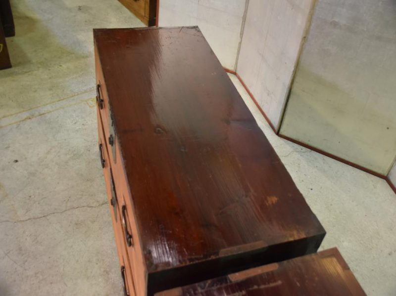 Japanese Antique Nihonmatsu Clothing Chest - Image 15